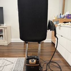 Rowenta IXEO All-in-One Iron and Steamer with Smart Ironing Board, Black