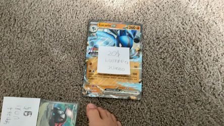 Jumbo Pokémon card