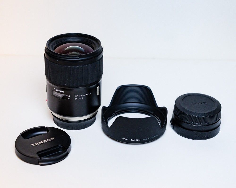 Tamron SP 35mm f/1.4 Di USD Lens for Canon EF
