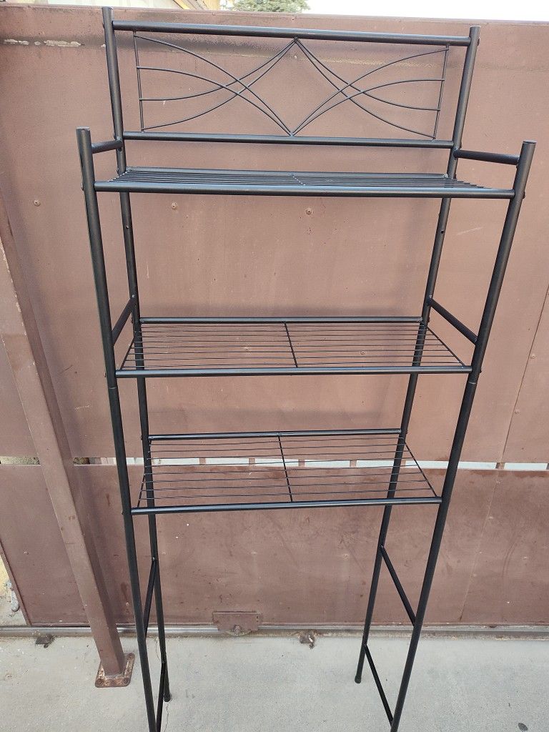 3 SHELF OVER-THE-TOILLET BATHROOM SPACESAVER