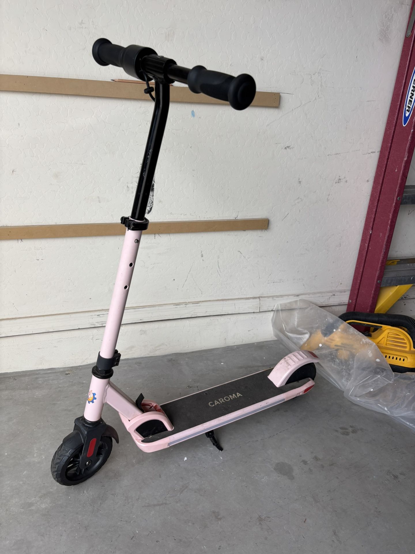 Pink Electric Scooter