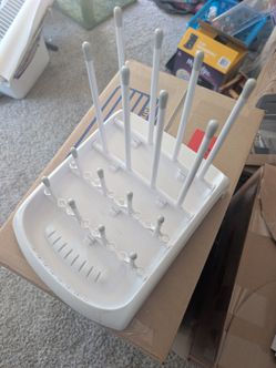 Baby bottle drying rack