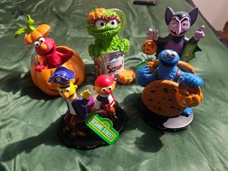 Sesame Street figurines