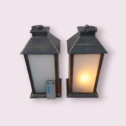 Lanterns Remote LED - 2 Pk