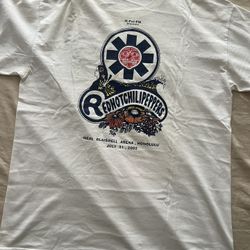 Red Hot Chili Peppers 2002 K-POI FM Promo Tshirt XL