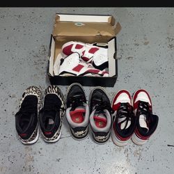 Jordan Bundle Female Owned Size 6y 4 Pair