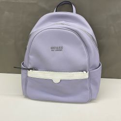 Purple Guess Back Pack.  Item No  884 (Shopgoodwill)