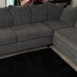 For Sale: Dark Grey Sectional – $350