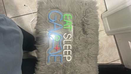 Eat sleep game led