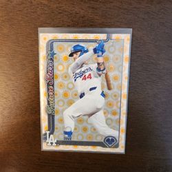 TOPPS 2025 ANDY PAGES SUN HOLIDAY CARD, FUTURE STARS, LOS ANGELES DODGERS
