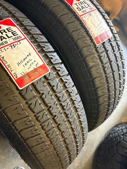 225/75/15 Trailer tires