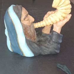 SHOFAR SCULPTURE 11X8X10 B. ROZNER 1970 182/750 $150obo.