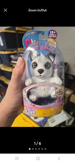 Little Live Pets OMG Pets Soft Squishy Puppy That Comes to Life - Husky