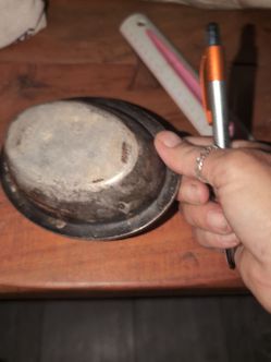 International silver company solid dish