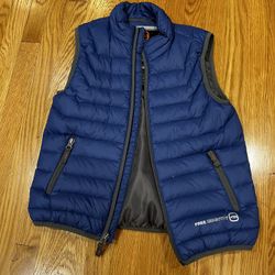 Kids Feather Down Vest Size 7/8 Small