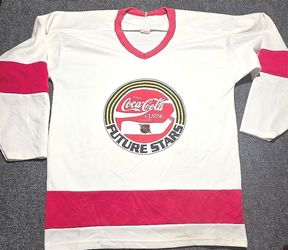 Vintage Coca-Cola Classic Future Stars Hockey Jersey White