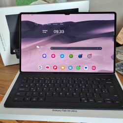 Samsung Galaxy Tap S9 Ultra 512GB with Samsung Keyboard  Perfect Condition 