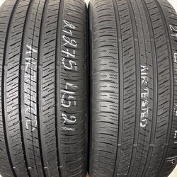 2 Tires 275 45 21 Falken Ziex Ct60a Like New 