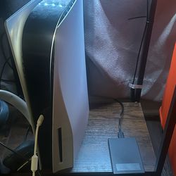 Ps5 with controller and 1tb external storage