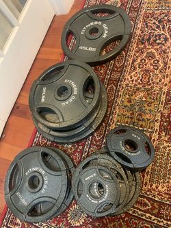 Set of 500 Lbs Olympic weights plates 85 cents/ Lb