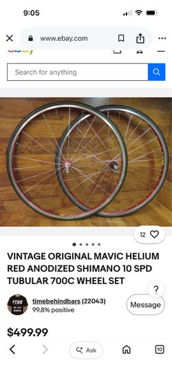 Mavic 700cc wheels $80