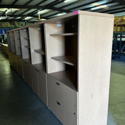 OFFICE/HOME FILE CABINET 2 DRAWERS LATERAL COMBO FILE 