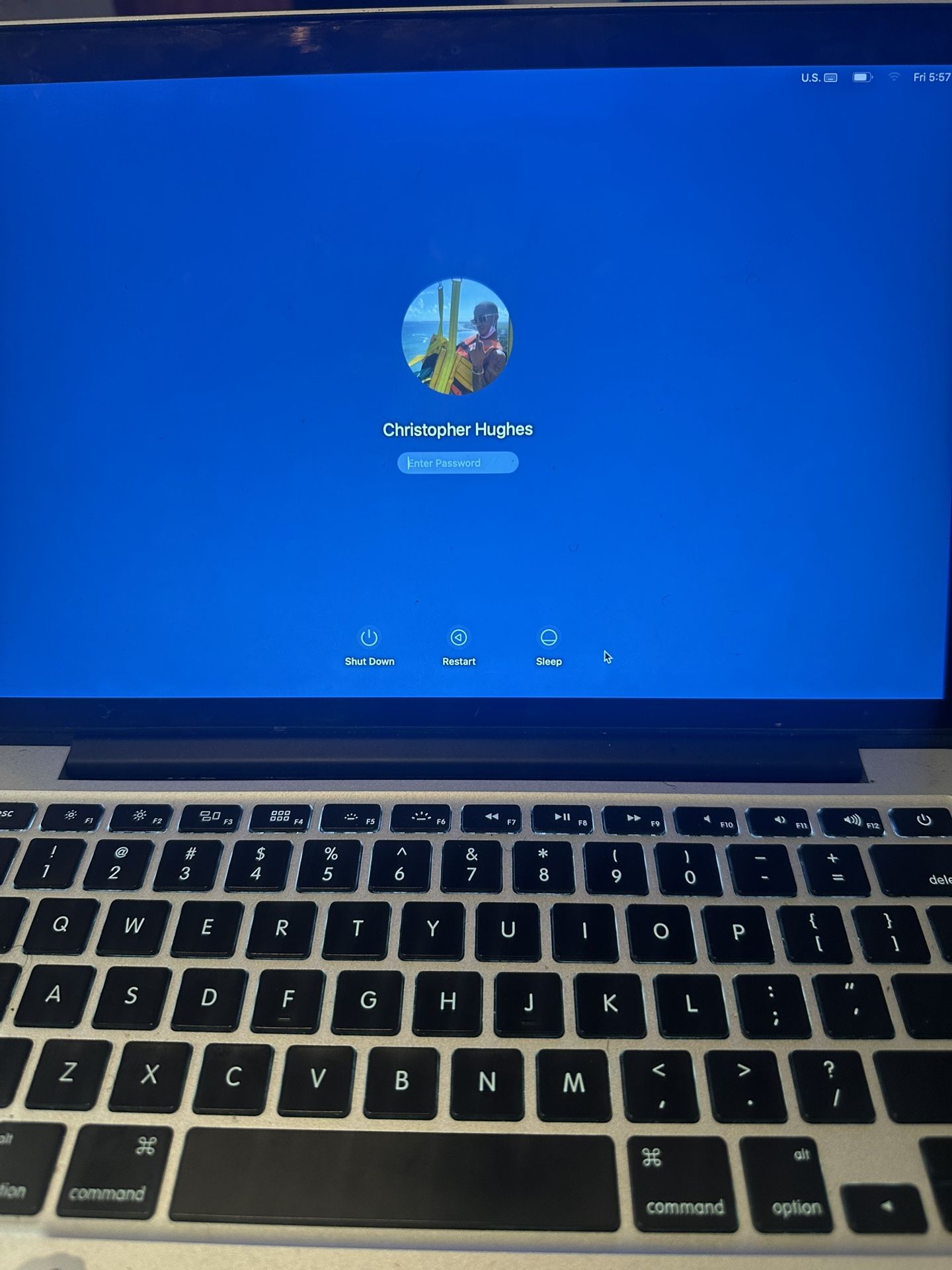 2017 MacBook Pro With Charger