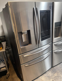 Samsung 4-Door Fridge Stainless Steel Smart