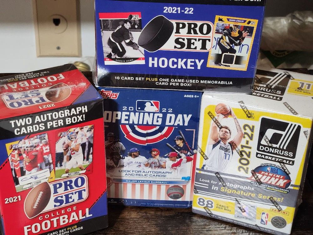 Brand New Sports Cards In Sealed Box