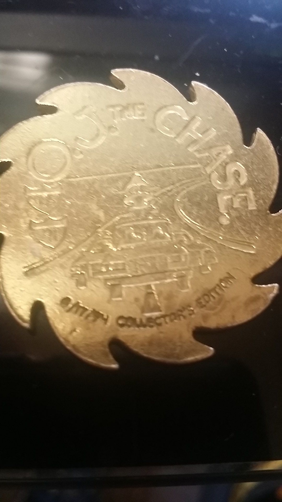 OJ SIMPSON LIMITED EDITION POG SLAMMER