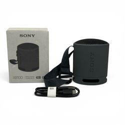 Sony SRS-XB100 Wireless Bluetooth Portable Compact Travel Speaker ( Black Noir )