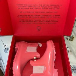 Hunter Original Chelsea Pink Rain Boots