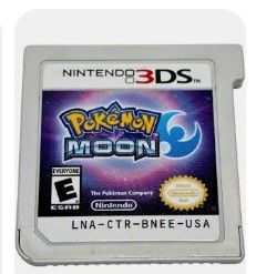 3DS POKEMON MOON GAME