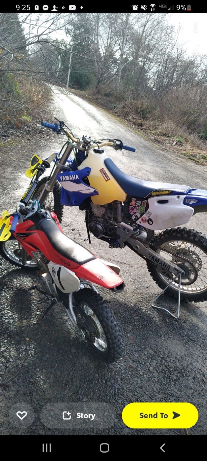 1999 Yz 400f 