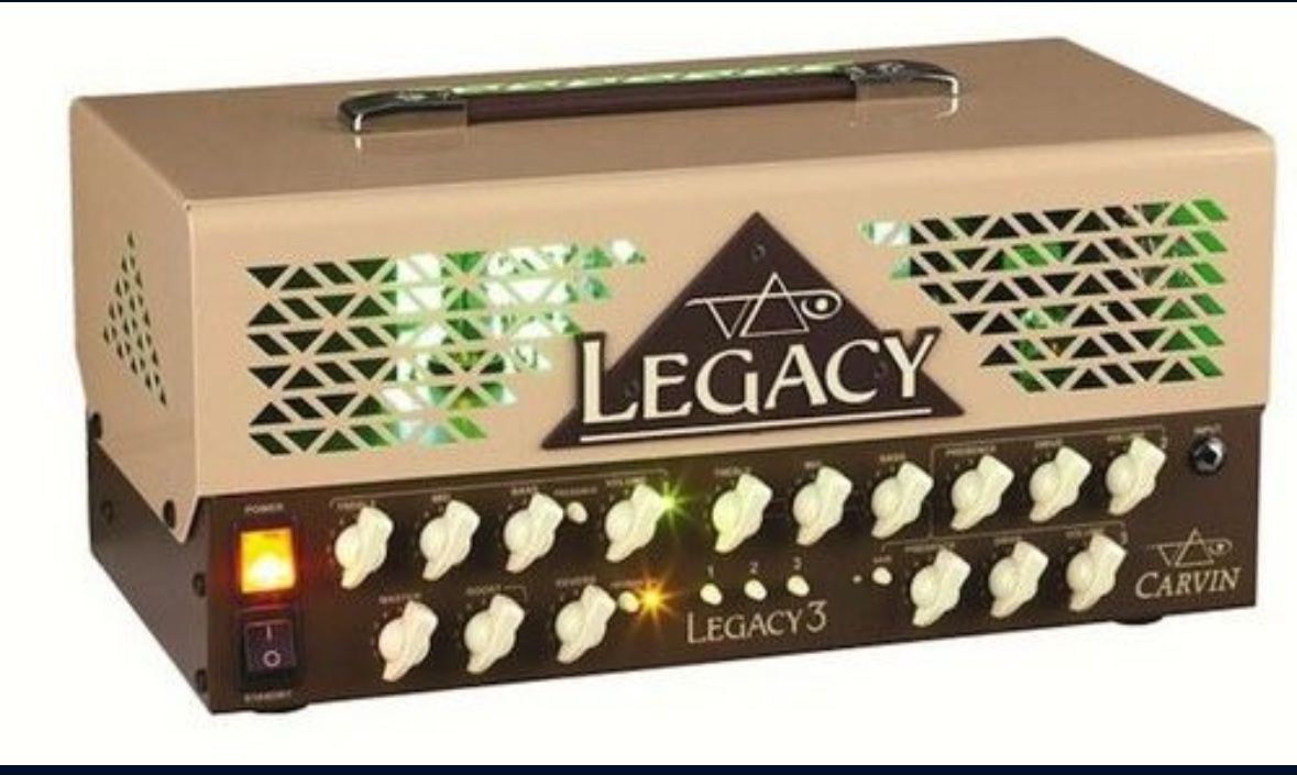 Carvin Legacy 3 Model VL300 Steve Vai Signature 3-Channel 100-Watt Guitar Amp Head