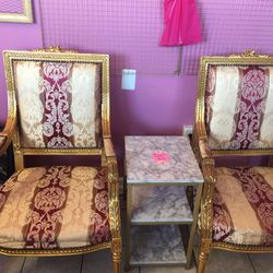 Two Chairs Table 