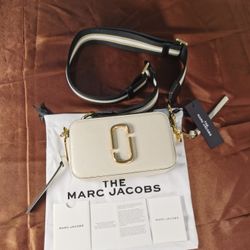 Marc Jacobs The Snapshot Crossbody Bag Cloud White 