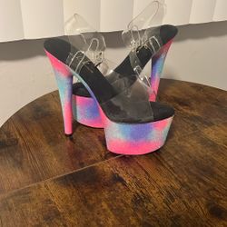 Ellie 8inch Stripper Heels Size 8