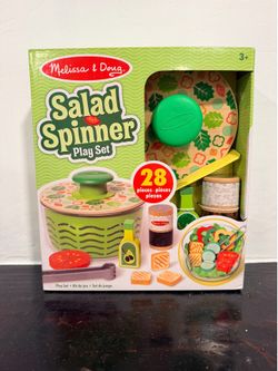 Melissa & Doug Salad Spinner Play Set 28 Pieces