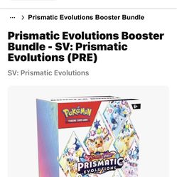 Brand New Prismatic Booster Bundles 