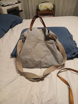 Distressed Jean Bag