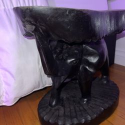 Authentic African Elephant Carving 
