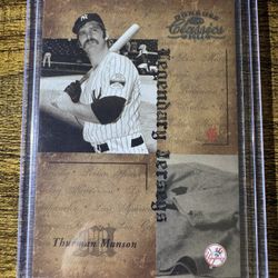 Thurman Munson - 2004 Donruss Classics - Legendary Jerseys #59/500