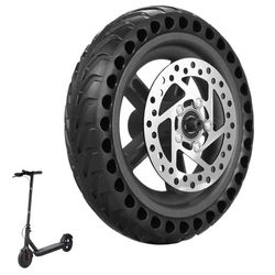 ELKATECH | Gotrax Wheel replacement and Xiaomi M365 electric Scooter | Solid Tire with hub and Brake-Disc