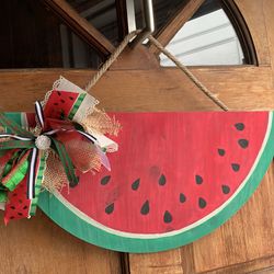 Handmade Watermelon Door Hanger 