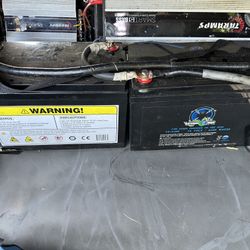 2x Mighty Max Viper VP-2400 12V 2400 Watt Replacement Battery 