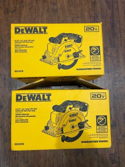 New DeWalt Circular Saws
