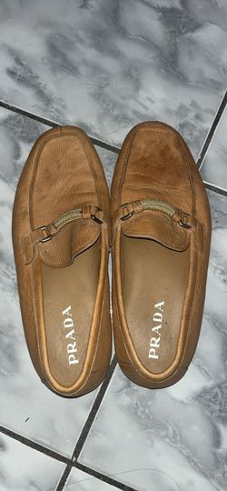 Prada Leather Loafers Men’s Size 8