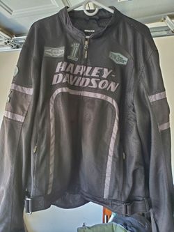 Harley Davidson Leather Jacket Mens Xl