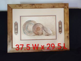 Beautiful framed picture - Native American